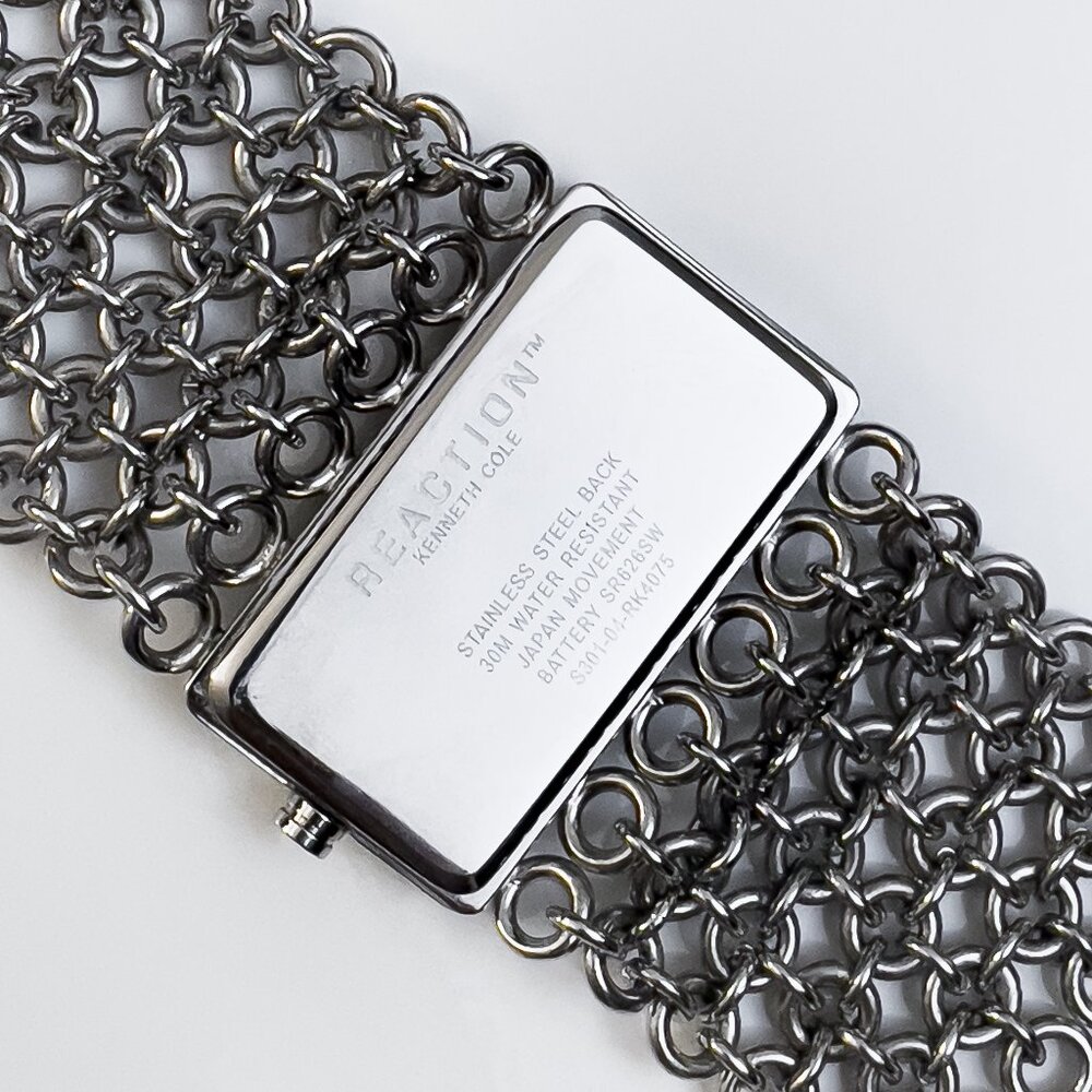 KENNETH COLE REACTION Chain Mesh Women’s Watch - Picture 6 of 11